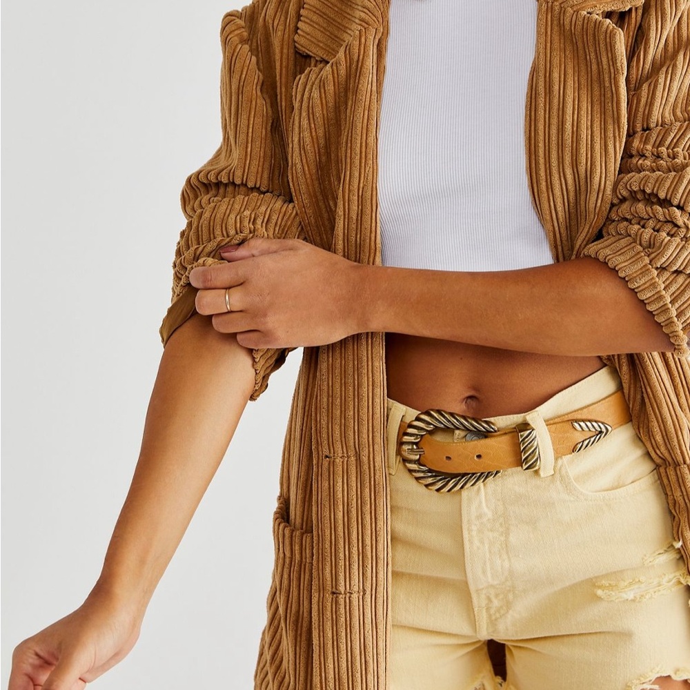 FREE PEOPLE- We The Free Corduroy jacket (ish)